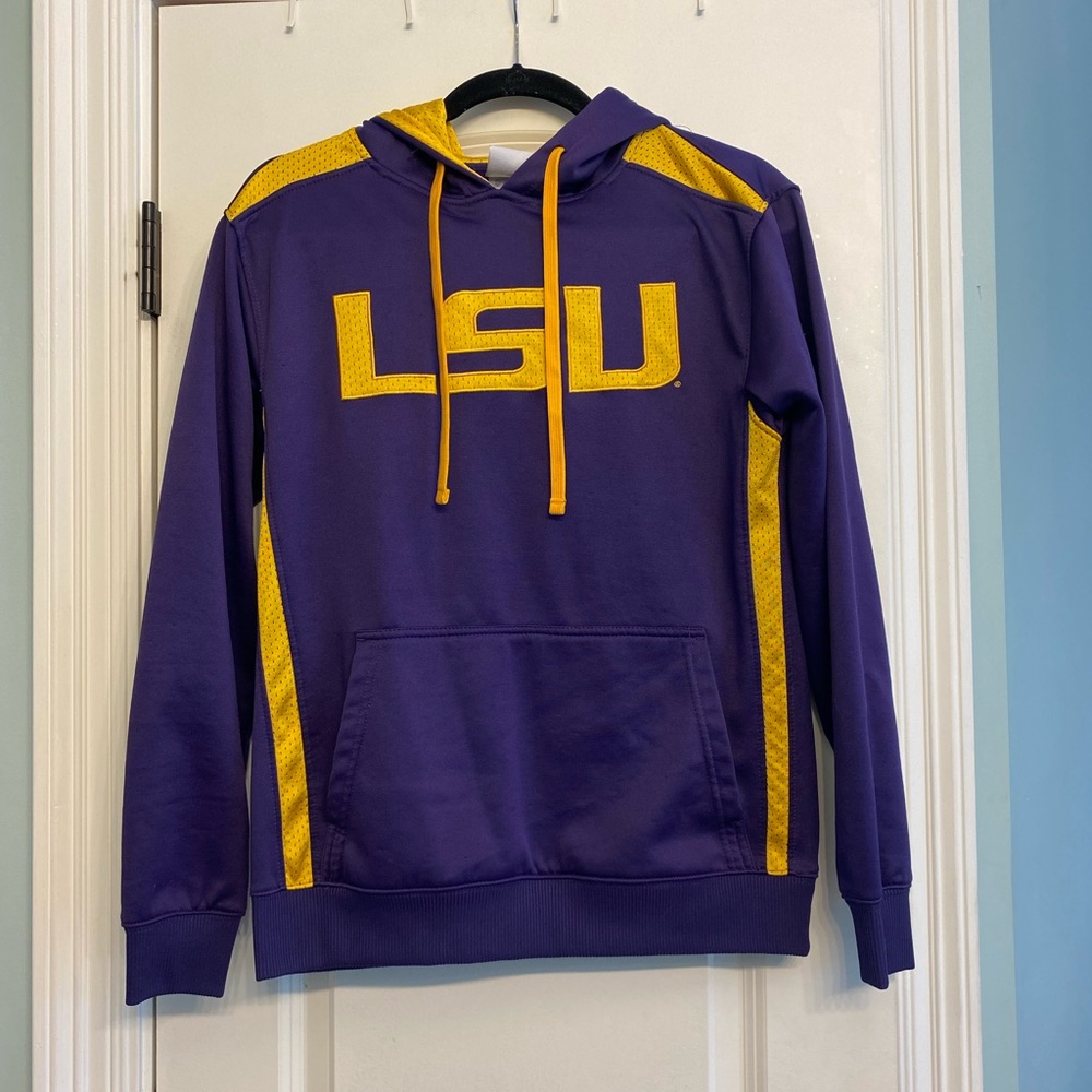 LSU pullover jacket